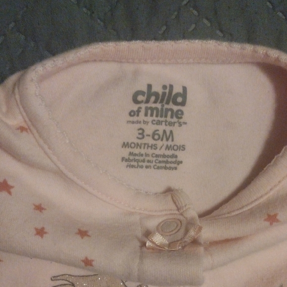 Child of Mine Pink Footies One Piece​​ - Picture 6 of 6